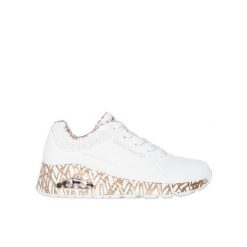 Buty sportowe damskie Skechers Uno - Loving Love. Białe obuwie sportowe damskie Skechers, bez wzorów, trekkingowe, Skechers Sport. Za 328.59 zł.