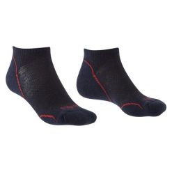 Skarpety do trekkingu Bridgedale Ultra Light T2 Merino Performance Low. Niebieskie skarpety damskie Bridgedale, bez wzorów. Za 105.38 zł.