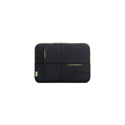 SAMSONITE AIRGLOW SLEEVES LAPTOP SLEEVE NEW 14.1" CZARNY/ZIELONY U37-19-007. Czarne torby na laptopa męskie Samsonite, bez wzorów, z materiału. Za 183.32 zł.