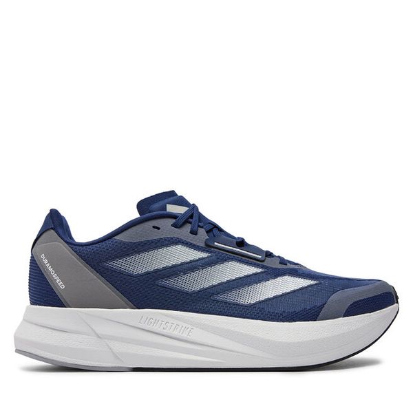Buty do biegania adidas. Niebieskie buty sportowe męskie Adidas, bez zapięcia, do biegania. Za 349.99 zł.