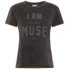 T-Shirt Deha Marmurkowa Grafika Damskie. Czarne t-shirty damskie Deha, s, bez wzorów, z bawełny, klasyczne, bez kołnierzyka. Za 284.99 zł.
