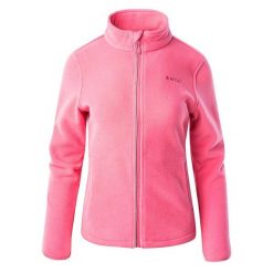 Bluza Polarowa Damska Nader. Czerwone bluzy sportowe damskie Hi-tec, xl, bez wzorów, z polaru, bez kaptura, trekkingowe. Za 127.99 zł.