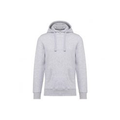 Bluza z kapturem Kariban. Białe bluzy męskie KARIBAN, m, bez wzorów, z kapturem. Za 208.00 zł.