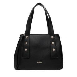 Torebka Lasocki. Czarne torebki do ręki damskie Lasocki, bez wzorów, klasyczne, bez dodatków. Za 209.99 zł.