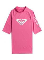 Dziewczęce koszulka lycrowa UPF50 do snorkelingu. Czerwone t-shirty i topy dla dziewczynek Roxy, bez wzorów, z lycry, bez ramiączek. Za 120.65 zł.