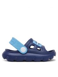 Calvin Klein Jeans Sandały V1X2-83025-0083X M Niebieski. Niebieskie sandały chłopięce Calvin Klein Jeans, z jeansu, bez zapięcia. Za 109.99 zł.