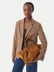 Guess Torebka Allegra HWSG22 37060 Brązowy jasny. Brązowe torebki do ręki damskie Guess, z aplikacjami, z materiału, bez dodatków. Za 634.99 zł.