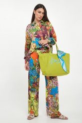 Spodnie damskie z wiskozy LIU JO. Legginsy damskie Liu Jo, bez wzorów, z wiskozy. Za 769.00 zł.