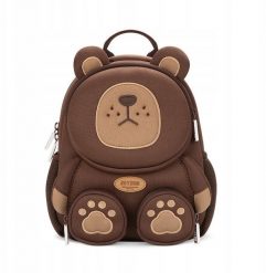 Rucsac Zoyzoii pentru copii 2-6 ani, design inovativ 3D, textil, model Ursul Funny. Torby i plecaki dziecięce THD. Za 180.04 zł.