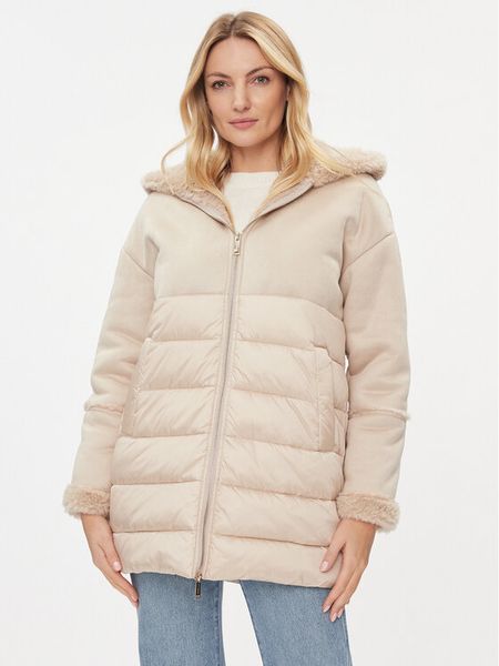 Marella Kurtka zimowa Prater 2334560537200 Beżowy Regular Fit. Brązowe kurtki damskie Marella, na zimę, bez wzorów, z syntetyku, bez kaptura. Za 1,439.00 zł.