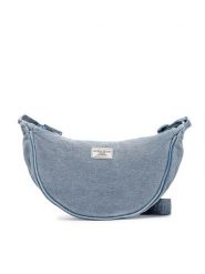 Guess Jeans Torebka W6GZB6 WF8V1 Niebieski. Niebieskie listonoszki damskie Guess Jeans, z aplikacjami, z jeansu, bez dodatków. Za 239.99 zł.