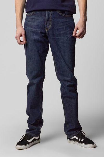 LEE BROOKLYN STRAIGHT MĘSKIE SPODNIE JEANSOWE DARK STONE L452JJSG 112110145. Spodnie materiałowe męskie Lee, l, bez wzorów, z jeansu. Za 229.99 zł.