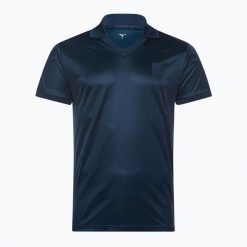 Koszulka piłkarska męska Mizuno Sergio Ramos Game Jersey. Niebieskie koszulki sportowe męskie Mizuno, m, bez wzorów, z jersey, bez kołnierzyka, bez ramiączek, do piłki nożnej. Za 239.99 zł.