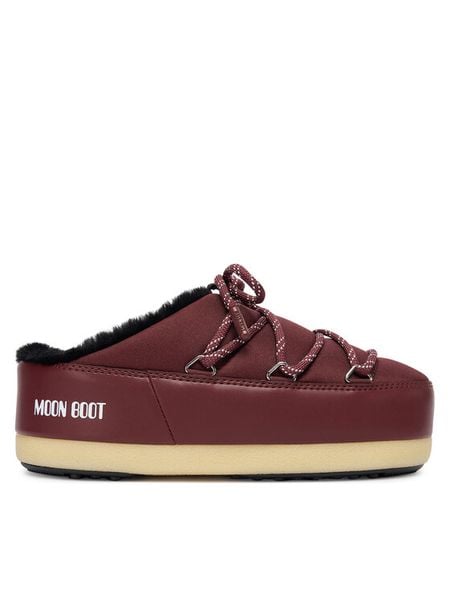 Moon Boot Śniegowce Mb Evx Mule Nylon 80D1470110 Bordowy. Czerwone klapki męskie Moon Boot, z nylonu, bez zapięcia. Za 629.99 zł.