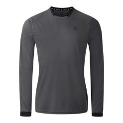 Dżersej z długim rękawem Dare 2B Trackstand Ace. Szare bluzy męskie Dare 2b, bez wzorów, z dżerseju, bez kaptura. Za 232.00 zł.