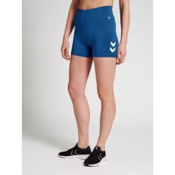 Szorty damskie Hummel Hipsters. Niebieskie szorty sportowe damskie Hummel, l, bez wzorów, sportowe, do piłki nożnej. Za 128.00 zł.