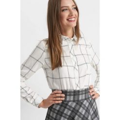 Koszula w kratę. Czerwone koszule damskie Orsay, z tkaniny. Za 79.99 zł.