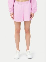 4F Szorty sportowe 4FWSS24TSHOF327 Różowy Loose Fit. Czerwone szorty sportowe damskie 4f, s, bez wzorów, z bawełny, sportowe. Za 69.99 zł.