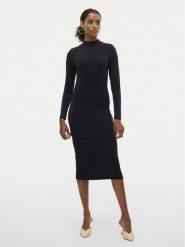 Vero Moda Sukienka codzienna Mary 10314441 Czarny Slim Fit. Czarne sukienki damskie Vero Moda, na co dzień, l, bez wzorów, z wiskozy, bez kołnierzyka, bez ramiączek, proste. Za 149.99 zł.