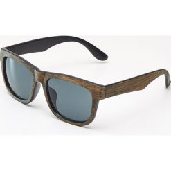 Okulary przeciwsłoneczne - Brązowy. Okulary przeciwsłoneczne damskie marki Cropp. Za 34.99 zł.