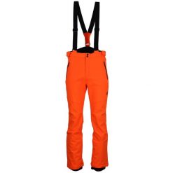 Spodnie narciarskie softshell Peak Mountain Ceprim. Brązowe spodnie snowboardowe męskie Peak Mountain, bez wzorów, z softshellu, narciarskie. Za 505.00 zł.
