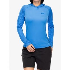 Bluza termoaktywna damska Helly Hansen LIFA Active Solen GR Hoodie. Niebieskie bluzy damskie Helly Hansen, s, bez wzorów, bez kaptura. Za 314.99 zł.