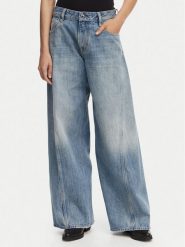 G-Star Raw Jeansy Helyx 3D Cinch D28488-D776 Niebieski Wide Leg. Niebieskie jeansy damskie G-Star Raw. Za 629.99 zł.