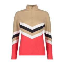 Damski jersey CMP. Białe swetry damskie CMP, l, bez wzorów, z jersey, sportowe, bez kołnierzyka, bez ramiączek, bez kaptura. Za 389.99 zł.