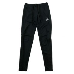 Second life - Damskie spodnie dresowe Climacool z suwakiem - Jak nowy. Czarne spodnie dresowe damskie Adidas, s, bez wzorów, z dresówki. Za 116.16 zł.