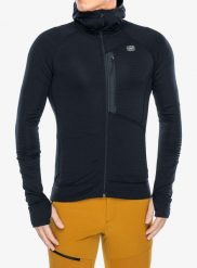 Bluza polarowa Turbat Ilma Hood. Czarne bluzy męskie TURBAT, l, bez wzorów, z elastanu, bez kaptura, rowerowe. Za 406.99 zł.