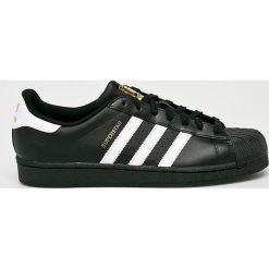 Adidas Originals - Buty Superstar Foundation. Czarne buty sportowe męskie adidas Originals, z gumy. Za 349.90 zł.