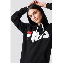 FILA Bluza z kapturem Classic Logo - Black. Czarne bluzy damskie Fila, z nadrukiem. Za 242.95 zł.