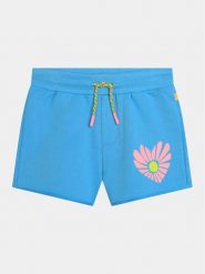 Billieblush Szorty sportowe U20119 Niebieski Regular Fit. Niebieskie spodenki dla dziewczynek Billieblush, bez wzorów, z bawełny, sportowe. Za 199.99 zł.