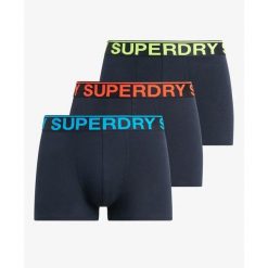 Spodnie Superdry (x3). Niebieskie spodnie materiałowe męskie Superdry., m, bez wzorów. Za 143.75 zł.