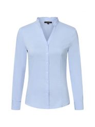 More & More Bluzka Kobiety niebieski, 46. Niebieskie bluzki damskie More & More, bez wzorów, bez kołnierzyka, bez ramiączek. Za 239.95 zł.
