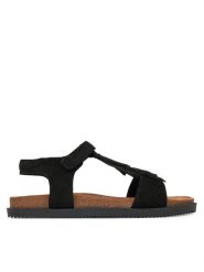 Lasocki Young Sandały BRICK CI12-BRICK-02 Czarny. Czarne sandały dziewczęce Lasocki Young, ze skóry, bez zapięcia. Za 129.99 zł.
