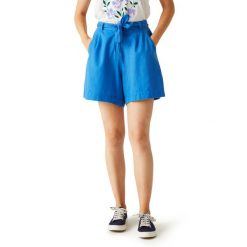 Damskie spodenki Sabela II. Niebieskie szorty sportowe damskie Regatta, bez wzorów, z bawełny, eleganckie, trekkingowe. Za 232.00 zł.