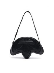 Adidas Torebka Trefoil Bag Metallic KR1602 Czarny. Czarne torebki do ręki damskie Adidas, bez wzorów, ze skóry, bez dodatków. Za 219.99 zł.
