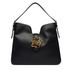 Torebka Just Cavalli. Czarne torebki do ręki damskie Just Cavalli, bez wzorów, klasyczne, bez dodatków. Za 799.99 zł.