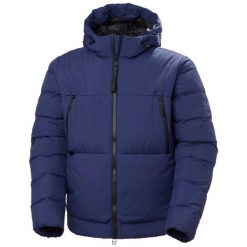 Kurtka z kapturem Helly Hansen W22 Arc. Niebieskie kurtki snowboardowe damskie Helly Hansen, bez wzorów, z puchu, z kapturem, narciarskie. Za 1,944.50 zł.