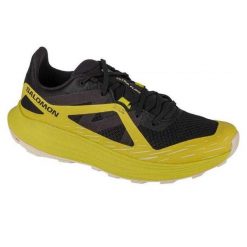 Męskie Buty Treningowe Ultra Flow. Żółte buty sportowe męskie Salomon, bez zapięcia. Za 623.99 zł.