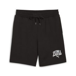 Damskie szorty PUMA Class 8" PUMA Black. Czarne szorty sportowe damskie Puma, l, bez wzorów, z gumy, klasyczne, z standardowym stanem, na fitness i siłownię. Za 129.94 zł.