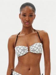 Max Mara Beachwear Góra od bikini 2516821259650 Biały. Białe bikini damskie Max Mara Beachwear, bez wzorów. Za 479.99 zł.