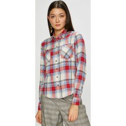 Pepe Jeans - Koszula Rubi. Szare koszule damskie Pepe Jeans, z jeansu, z długim rękawem. W wyprzedaży za 199.90 zł.