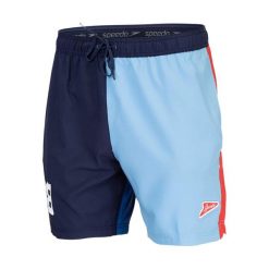 Spodenki szorty męskie Speedo Redondo Edge Volley. Niebieskie kąpielówki męskie Speedo, m, bez wzorów, do pływania. Za 229.99 zł.