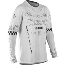 Longsleeve rowerowy męski Leatt MTB Gravity 3.0. Białe buty sportowe męskie LEATT, bez zapięcia, rowerowe. Za 249.99 zł.