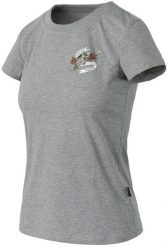Helikon-Tex T-shirt damski Slim (Come and take it) - Mid Grey. Szare t-shirty damskie HELIKON-TEX, bez wzorów, bez kołnierzyka. Za 90.09 zł.