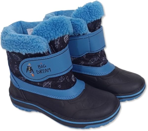 Buty Śniegowce Cleve - Rozmiar 27 - Chłopięce. Buty zimowe chłopięce Cleve, bez wzorów, bez zapięcia. Za 69.99 zł.