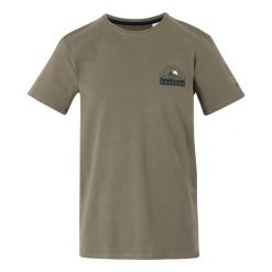 Koszulka turystyczna męska Breezed V. Zielone koszulki sportowe męskie Regatta, m, bez wzorów, bez kołnierzyka, bez ramiączek, trekkingowe. W wyprzedaży za 80.70 zł.