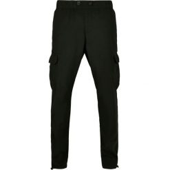 Spodnie Urban Classics z bawełny ripstop. Czarne spodnie materiałowe męskie Urban Classics, s, bez wzorów, z bawełny. Za 204.40 zł.